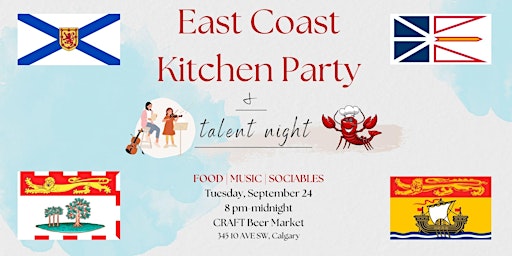 Primaire afbeelding van East Coast Kitchen Party and Talent Night