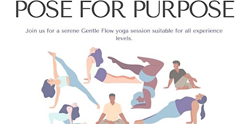 Imagem principal do evento Pose for Purpose: A Yoga Fundraiser for Echo Impact