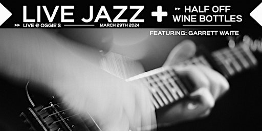 LIVE JAZZ + HALF OFF WINE primary image