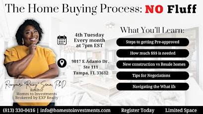 The Home Buying Process: NO Fluff