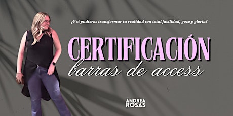 Certificación Barras de Access