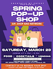 Spring Vendor Pop Up Shop primary image