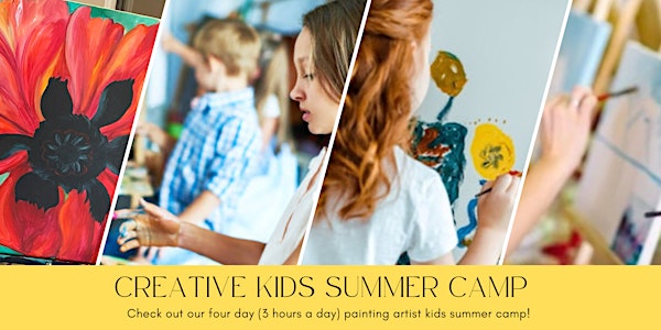 Creative Kids Camp | Painting Camp for Kids!