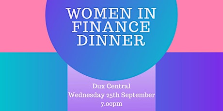 Women in Finance Dinner primary image