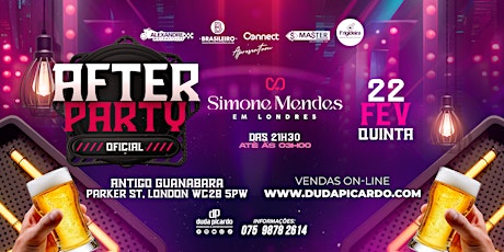 After Party Oficial Simone Mendes primary image