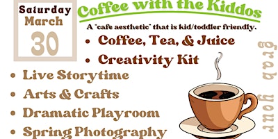 Imagen principal de Coffee with the Kiddos - Easter Edition