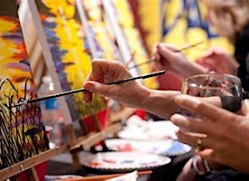 Imagem principal do evento Sip & Paint. 2h fun with art, music, unlimited wine and snacks