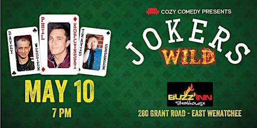 Comedy! Jokers Wild: Phil Kopczynski & Davey Wester! primary image