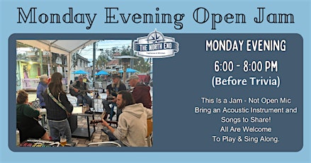 Monday Evening Open Jam