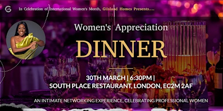 Women's Appreciation Dinner