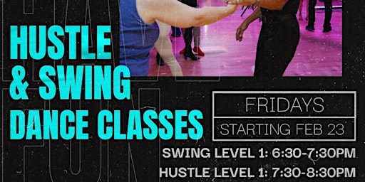 Imagem principal de Swing Dance Class, Level 1 Beginner