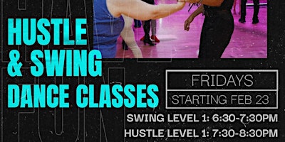 Imagem principal do evento Hustle Dance Class, Level 1 Beginner