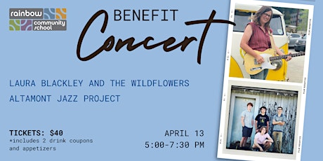 Benefit Concert: Laura Blackley & the Wildflowers and Altamont Jazz Project