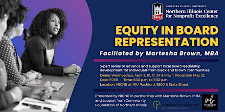 Immagine principale di Equity in Board Representation with Martesha Brown, MBA 