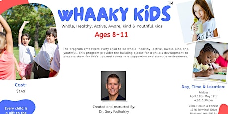WHAAKY Kids TM at CBRC Health & Fitness primary image