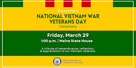 National Vietnam War Veterans Day Ceremony primary image