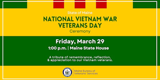 Image principale de National Vietnam War Veterans Day Ceremony