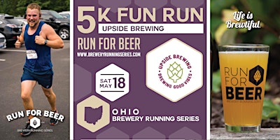 Immagine principale di 5k Beer Run x Upside Brewing | 2024 Ohio Brewery Running Series 