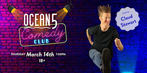 Stand-Up Comedy Night: Headliner Claude Stewart at Ocean5 primary image