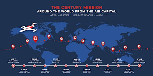 Immagine principale di HANGAR PARTY! The Century Mission - Around the World From the Air Capital 