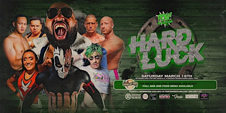 Imagem principal do evento POW! Pro Wrestling Presents "Hard Luck"!