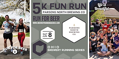 Parsons North Brewing Co event logo