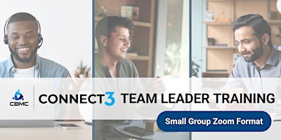 Imagen principal de CBMC Connect3 Team Leader Training | Small Group Zoom Format