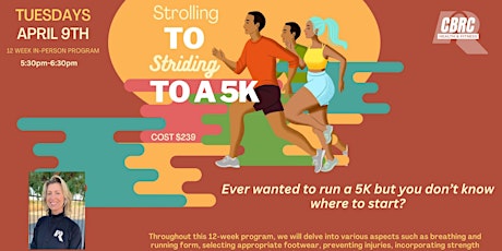 Strolling to Striding to a 5K