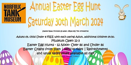 Norfolk Tank Museum Easter Egg Hunt Special 2024