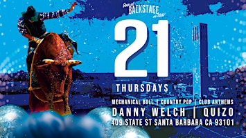 21 Thursdays @ Backstage primary image