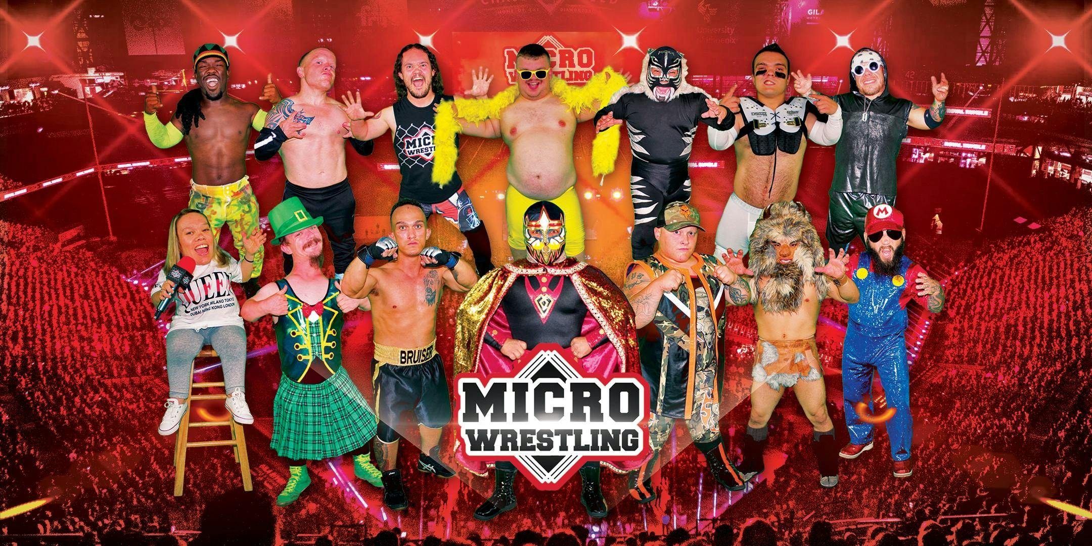 All-Ages Micro Wrestling at the Microtorium of Pigeon Forge!