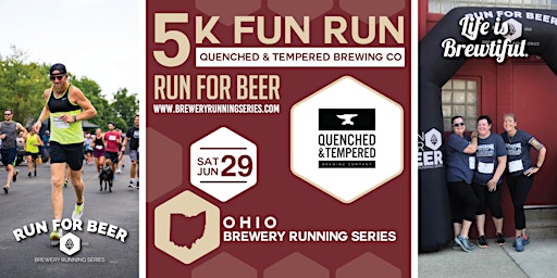 Hauptbild für 5k Beer Run x Quenched & Tempered | 2024 Ohio Brewery Running Series