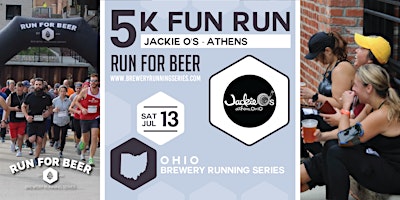 5k Beer Run x Jackie O’s Brewery | 2024 Ohio Brewery Running Series primary image