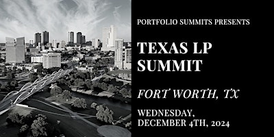 Image principale de Texas LP Summit