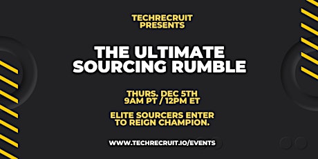 The Ultimate Sourcing Rumble 2024