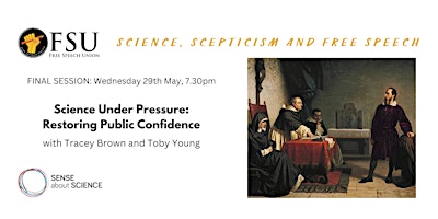 Session Three: Science Under Pressure — Restoring Public Confidence primary image