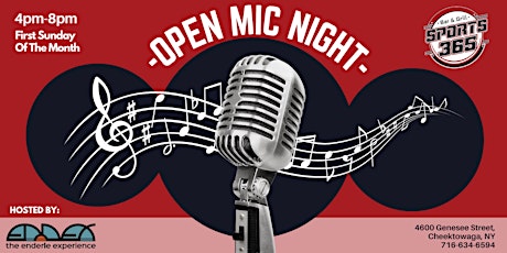 Open Mic Night @ Sports 365