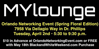 Imagen principal de Orlando Networking Event (Spring Floral Edition) Presented by MOOV LABS