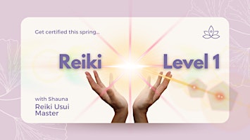 Imagem principal do evento Reiki Level 1 Certification