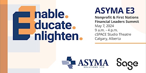 Hauptbild für Asyma E3: Nonprofit & First Nations Financial Leaders Summit