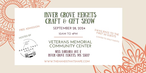 Imagem principal do evento Inver Grove Heights Craft & Gift Show