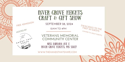 Imagem principal do evento Inver Grove Heights Craft & Gift Show