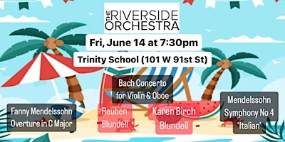 Imagen principal de Riverside Orchestra's 2023-24 Season Finale Summer Concert