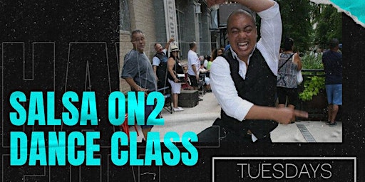 Imagem principal do evento Salsa On2 Dance Class,  Level 2  Advanced-Beginner