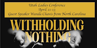 Hauptbild für Utah Ladies Conference UPCI  2024