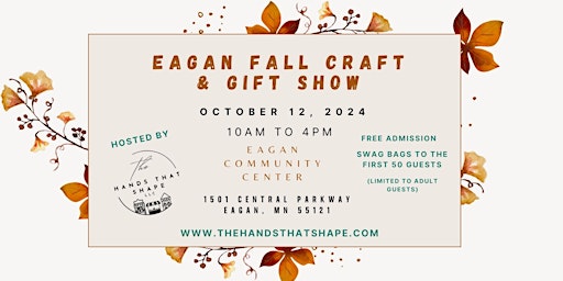 Imagem principal do evento Eagan Fall Craft & Gift Show
