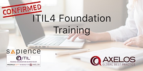 ITIL4 Foundation Training - Brunei (3 Days Instructor Led Classroom Training - Confirmed Class) primary image