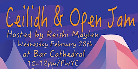 Imagen principal de Ceilidh & Open Jam Hosted by Reishi Maylen