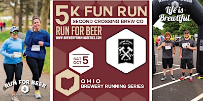 5k Beer Run x Second Crossing Brew Co | 2024 OH Brewery Run primary image