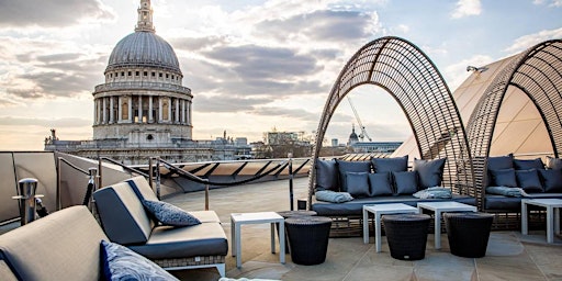 Imagen principal de BIG Rooftop Singles Party in London @ Madison (Ages 21-45)